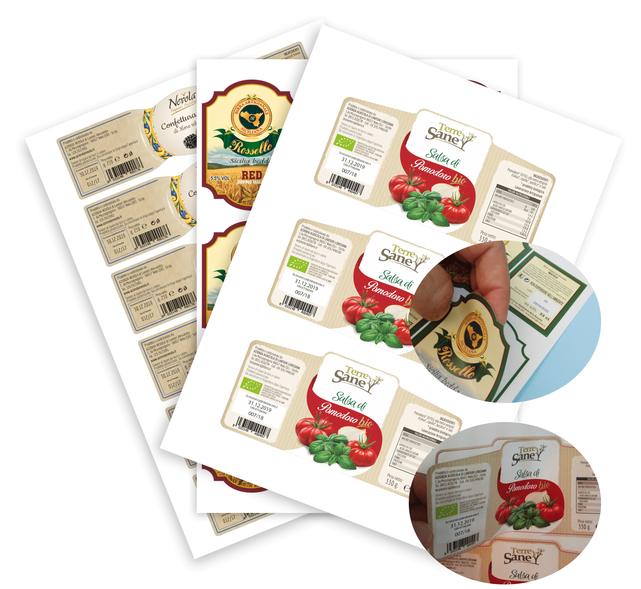 Preventivo Etichette Online